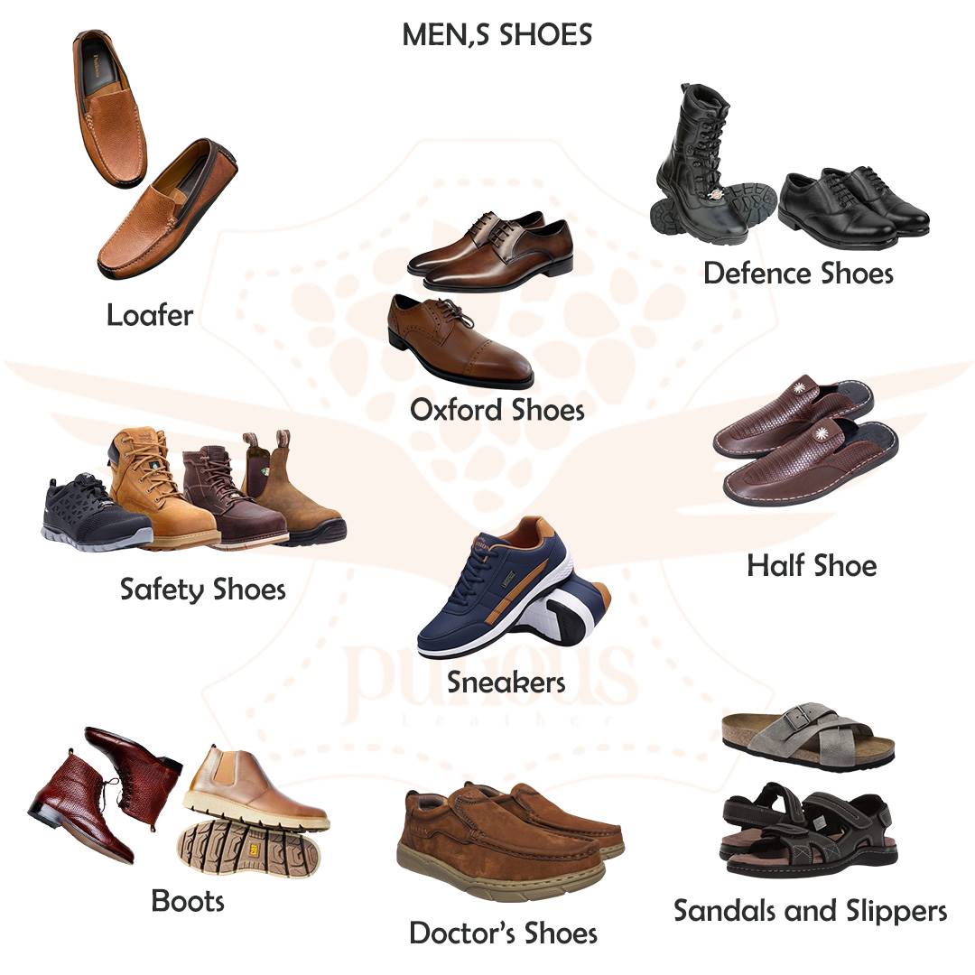 Collection of Modern Footwear
