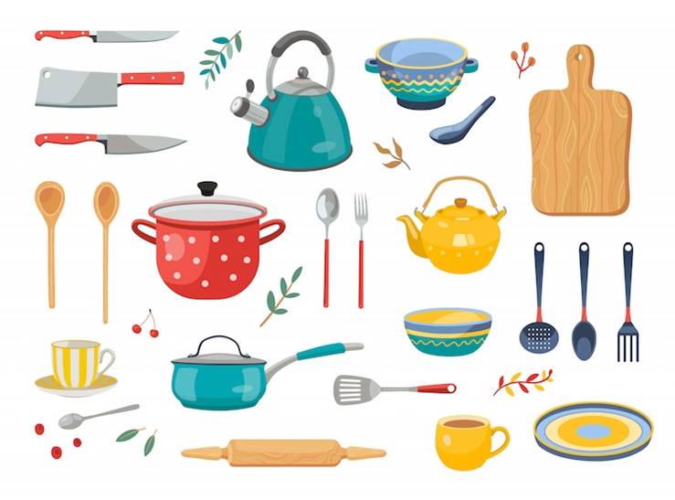 Assorted Kitchenware and Dining Set